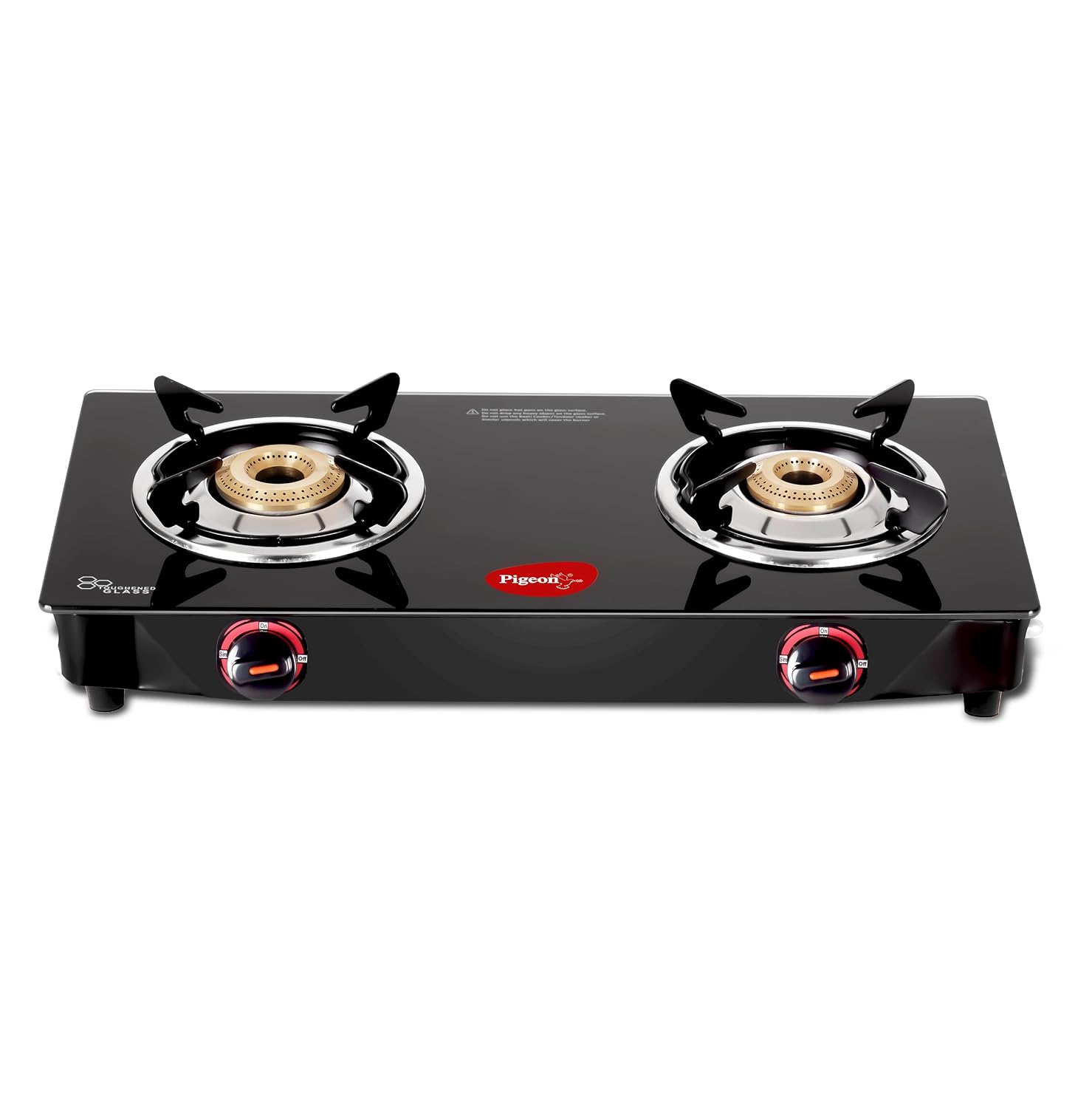 Pigeon 2 Burner Glass Gas Stove